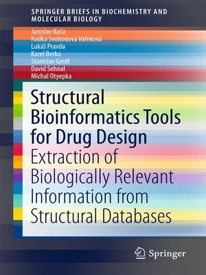 cover image of Structural Bioinformatics Tools for Drug Design